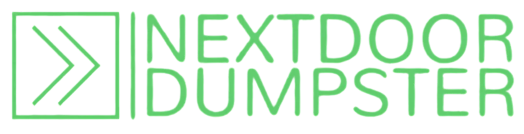 nextdoor dumpster rental